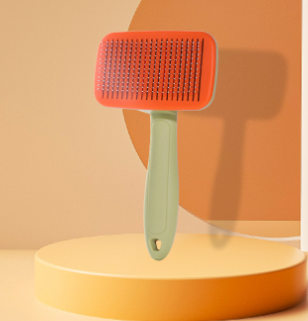 Pet Hair Removal Comb for Cats and Dogs, Self-Cleaning